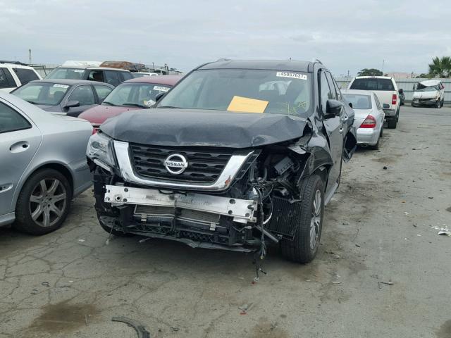 5N1DR2MN9HC669107 - 2017 NISSAN PATHFINDER BLACK photo 2