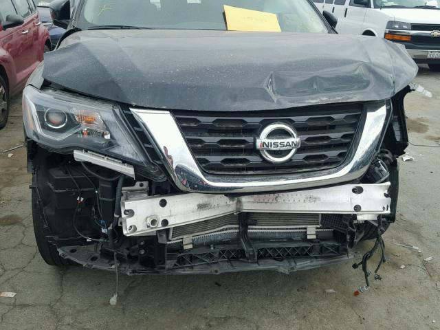 5N1DR2MN9HC669107 - 2017 NISSAN PATHFINDER BLACK photo 9