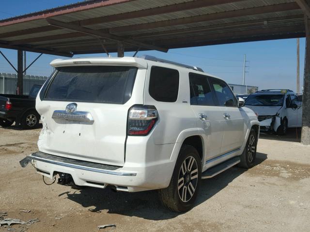 JTEZU5JR2F5088045 - 2015 TOYOTA 4RUNNER SR WHITE photo 4