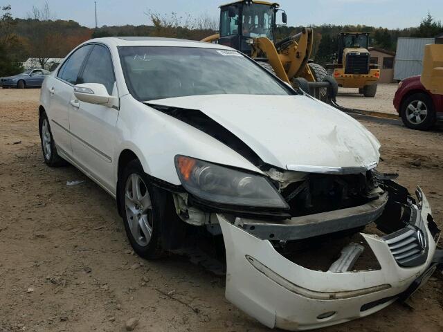 JH4KB16536C011558 - 2006 ACURA RL WHITE photo 1