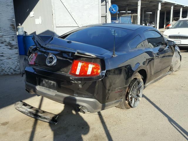 1ZVBP8CF8C5243823 - 2012 FORD MUSTANG GT BLACK photo 4