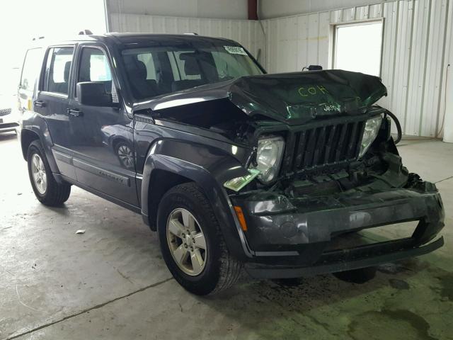 1J4PN2GK9AW139684 - 2010 JEEP LIBERTY SP GREEN photo 1
