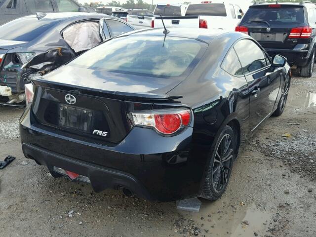 JF1ZNAA17E8709528 - 2014 TOYOTA SCION FR-S BLACK photo 4