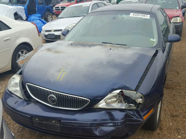 1MEFM50U52G603274 - 2002 MERCURY SABLE BLUE photo 7