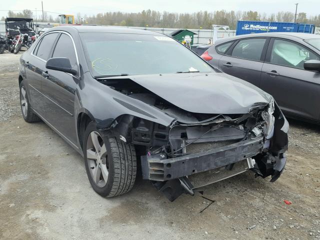 1G1ZC5EU4BF397051 - 2011 CHEVROLET MALIBU 1LT BLACK photo 1