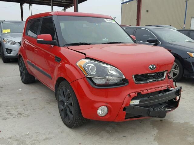 KNDJT2A6XD7592241 - 2013 KIA SOUL RED photo 1