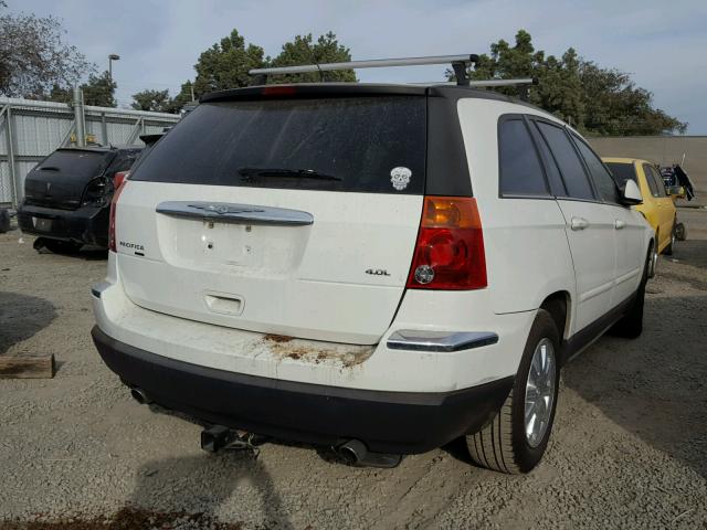 2A8GM68X37R334832 - 2007 CHRYSLER PACIFICA T WHITE photo 4