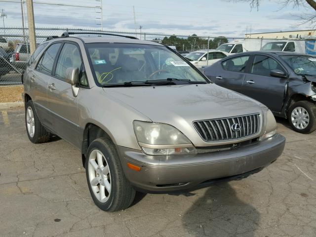 JT6HF10U5Y0107364 - 2000 LEXUS RX 300 BEIGE photo 1