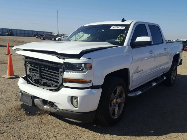 3GCUKREC1HG236425 - 2017 CHEVROLET SILVERADO WHITE photo 2