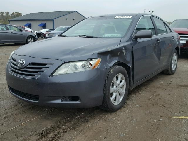 4T1BE46K09U291191 - 2009 TOYOTA CAMRY BASE GRAY photo 2