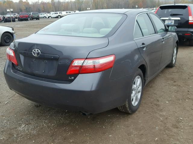 4T1BE46K09U291191 - 2009 TOYOTA CAMRY BASE GRAY photo 4