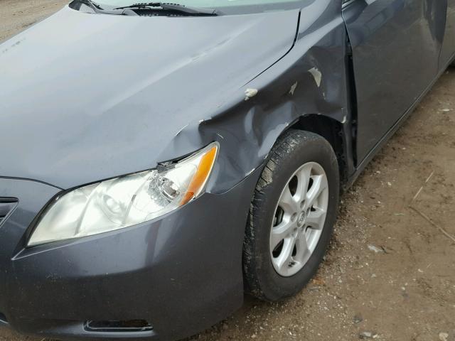 4T1BE46K09U291191 - 2009 TOYOTA CAMRY BASE GRAY photo 9