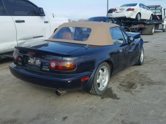 JM1NA3530T0710236 - 1996 MAZDA MX-5 MIATA BLUE photo 4