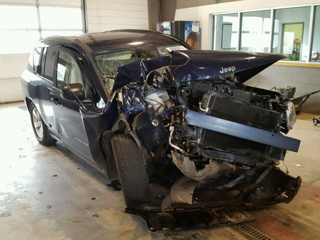 1C4NJDBB3ED728159 - 2014 JEEP COMPASS SP ლურჯი ფოტო 1