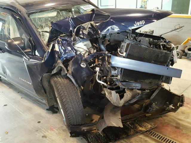 1C4NJDBB3ED728159 - 2014 JEEP COMPASS SP ლურჯი ფოტო 9