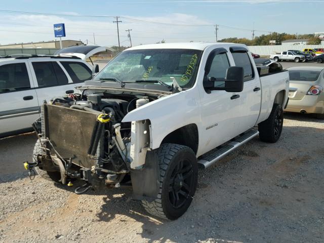 1GC1KVCG2CF240365 - 2012 CHEVROLET SILVERADO WHITE photo 2