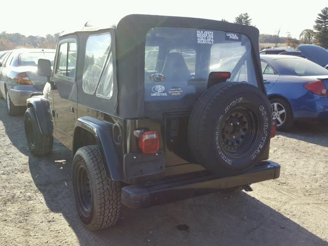 1J4FY29P6VP438903 - 1997 JEEP WRANGLER / BLACK photo 3