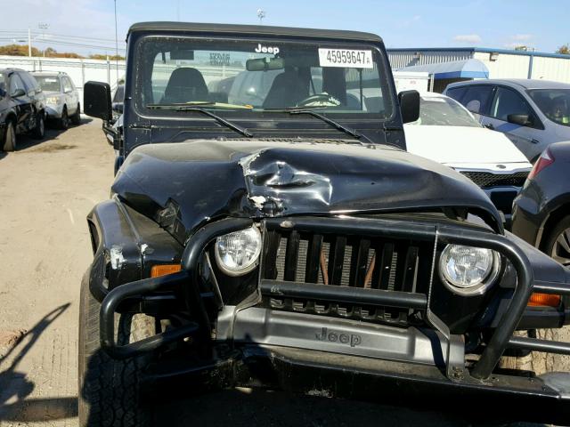 1J4FY29P6VP438903 - 1997 JEEP WRANGLER / BLACK photo 9