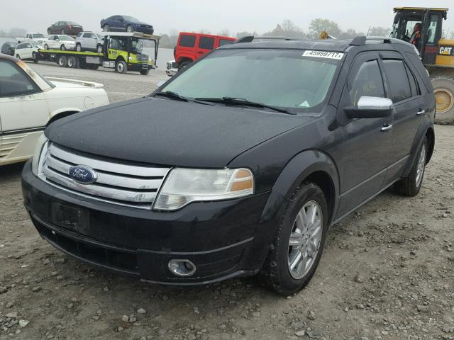 1FMDK03WX8GA18242 - 2008 FORD TAURUS X L BLACK photo 2