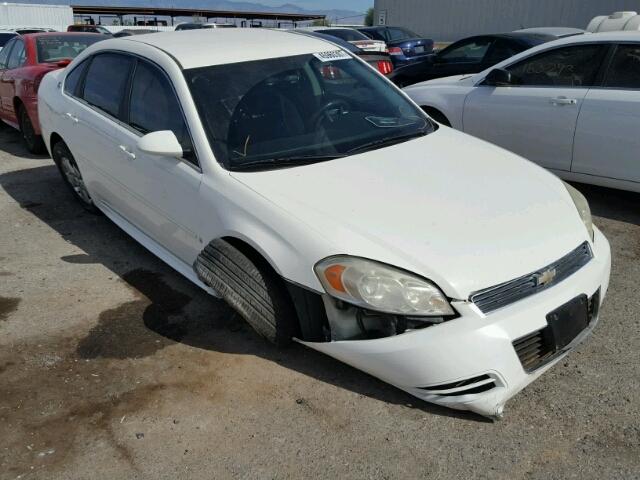 2G1WT57N591312230 - 2009 CHEVROLET IMPALA 1LT WHITE photo 1