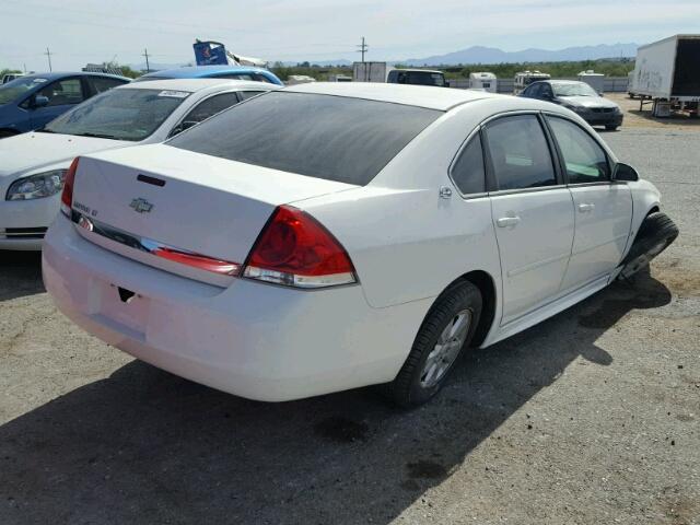 2G1WT57N591312230 - 2009 CHEVROLET IMPALA 1LT WHITE photo 4