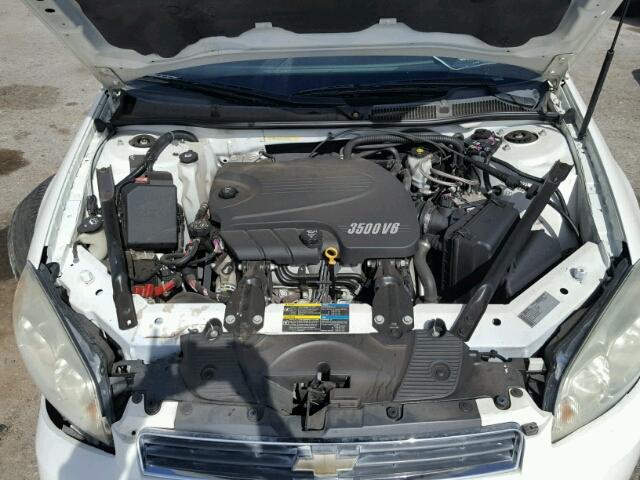 2G1WT57N591312230 - 2009 CHEVROLET IMPALA 1LT WHITE photo 7