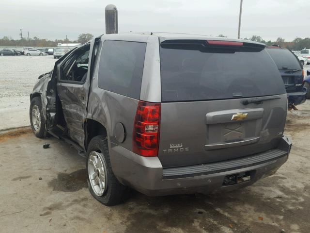 1GNFC23089R289637 - 2009 CHEVROLET TAHOE C150 GRAY photo 3