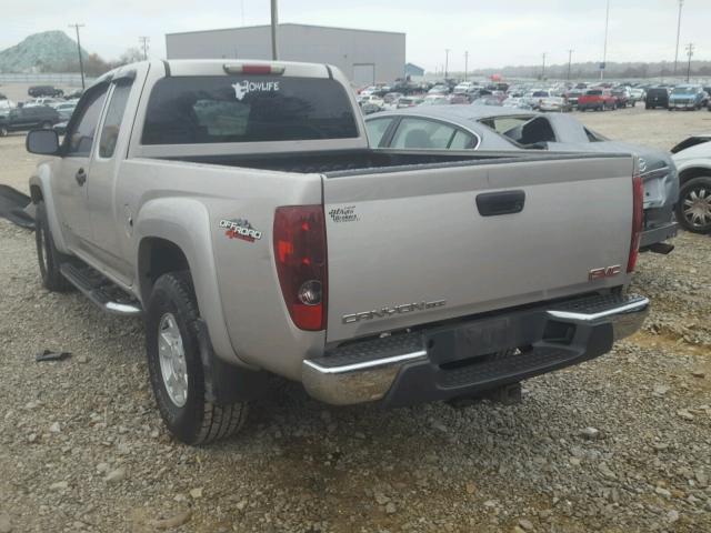 1GTDT196358127520 - 2005 GMC CANYON BEIGE photo 3