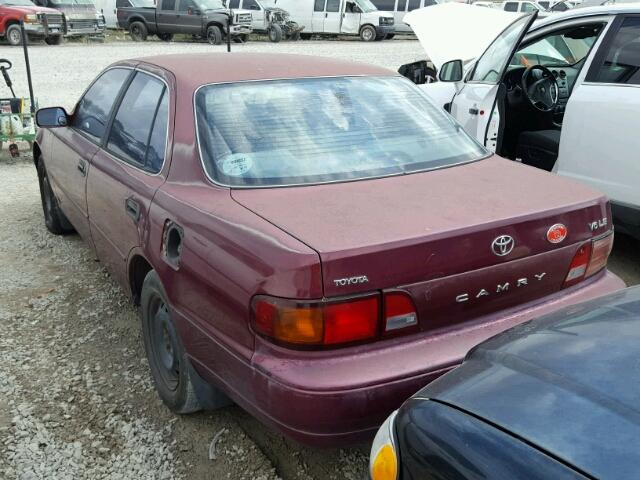 4T1BF12K6TU136105 - 1996 TOYOTA CAMRY LE MAROON photo 3