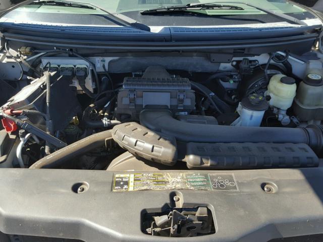 1FTPW12504KA81944 - 2004 FORD F150 SUPER SILVER photo 7