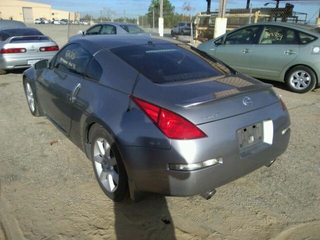 JN1AZ34E84T064084 - 2004 NISSAN 350Z COUPE SILVER photo 3