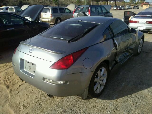 JN1AZ34E84T064084 - 2004 NISSAN 350Z COUPE SILVER photo 4