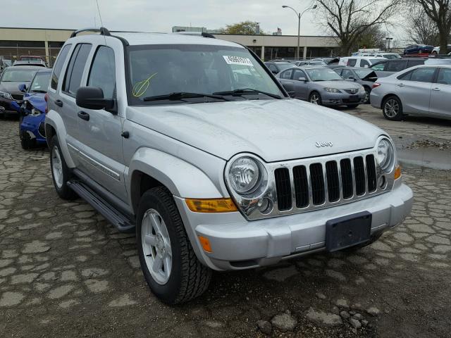 1J4GL58K46W250897 - 2006 JEEP LIBERTY LI SILVER photo 1