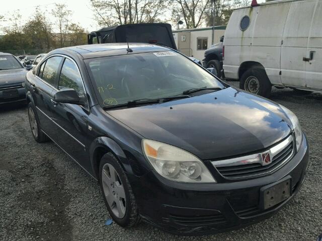 1G8ZS57N17F268072 - 2007 SATURN AURA XE BLACK photo 1