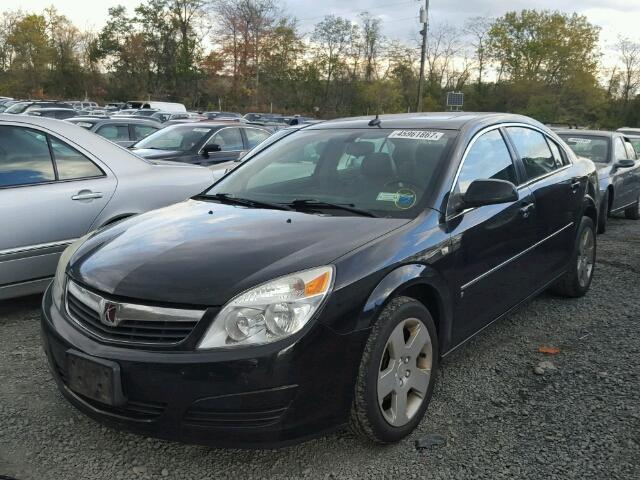 1G8ZS57N17F268072 - 2007 SATURN AURA XE BLACK photo 2