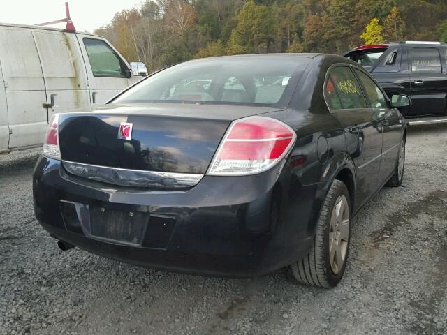 1G8ZS57N17F268072 - 2007 SATURN AURA XE BLACK photo 4