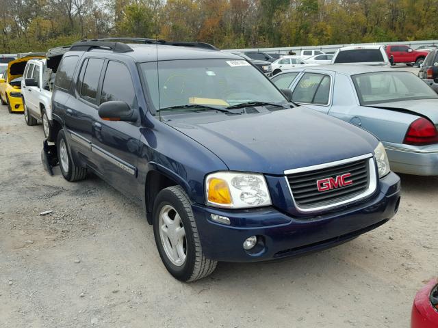 1GKES16S136166046 - 2003 GMC ENVOY XL BLUE photo 1