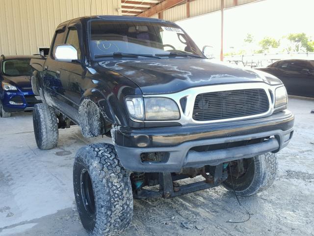 5TEHN72NX4Z334676 - 2004 TOYOTA TACOMA DOU BLACK photo 1