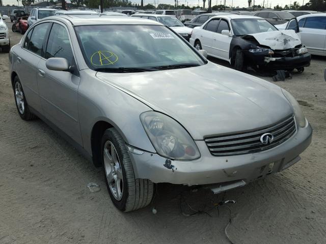 JNKCV51E93M025173 - 2003 INFINITI G35 SILVER photo 1