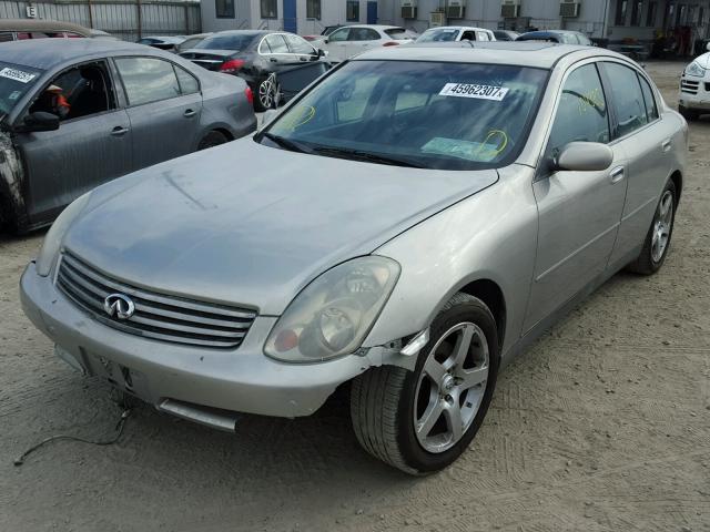 JNKCV51E93M025173 - 2003 INFINITI G35 SILVER photo 2