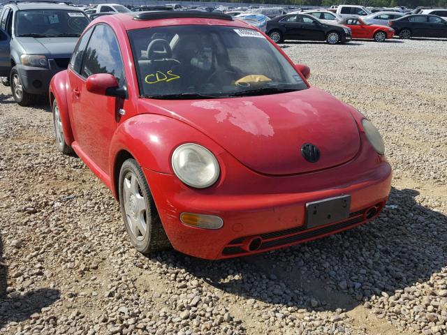 3VWCB21CX1M438774 - 2001 VOLKSWAGEN NEW BEETLE 红色 照片 1