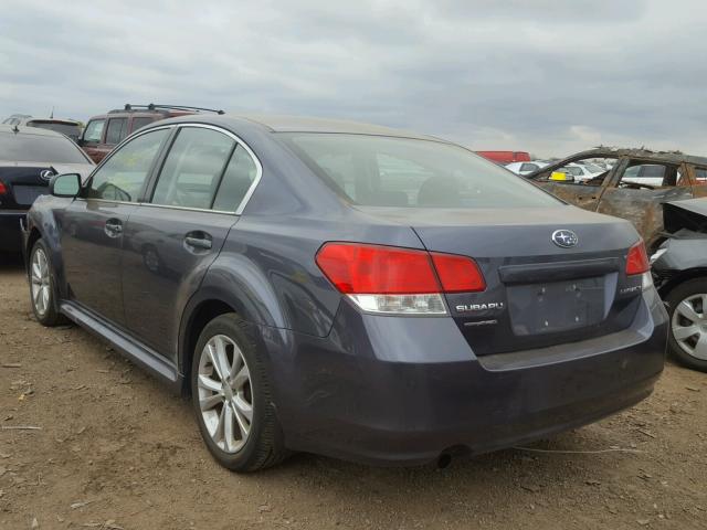 4S3BMCA67E3036999 - 2014 SUBARU LEGACY 2.5 GRAY photo 3