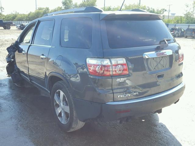 1GKKRRED6BJ258149 - 2011 GMC ACADIA SLT გრაფიტი ფოტო 3