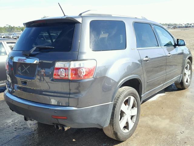 1GKKRRED6BJ258149 - 2011 GMC ACADIA SLT გრაფიტი ფოტო 4
