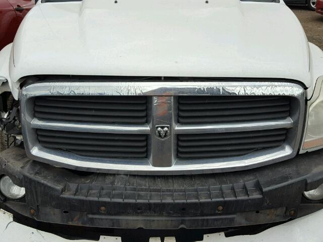 1D4HB48N06F147254 - 2006 DODGE DURANGO SL WHITE photo 7