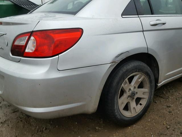 1C3LC46K18N238687 - 2008 CHRYSLER SEBRING LX SILVER photo 10