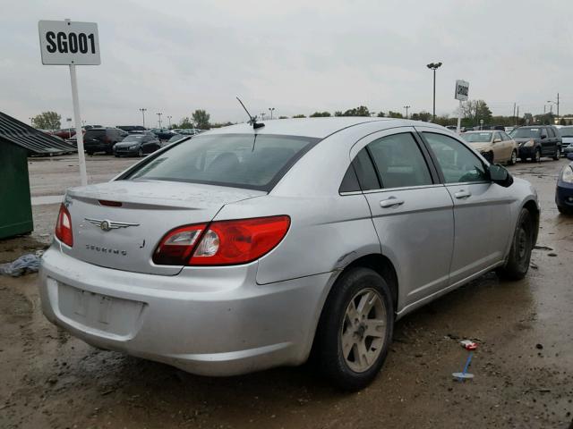 1C3LC46K18N238687 - 2008 CHRYSLER SEBRING LX SILVER photo 4