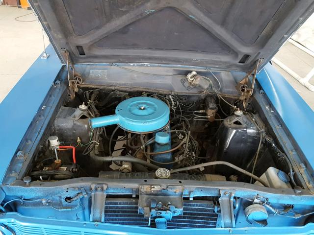 6K12T152678 - 1965 FORD FALCON BLUE photo 7