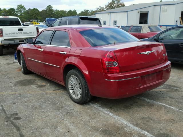 2C3CA5CV4AH325086 - 2010 CHRYSLER 300 TOURIN MAROON photo 3