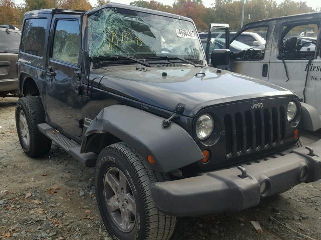 1J4AA2D14BL596063 - 2011 JEEP WRANGLER S BLACK photo 9